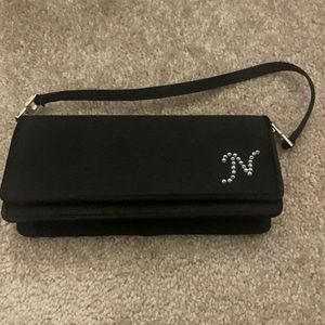 A black purse